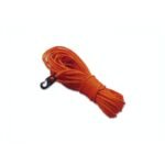 Cabo PP trenzado 30 mts (Rabiza), color Naranja