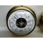 Barómetro Bronce - base: 180 mm rango 960-1070 mbar