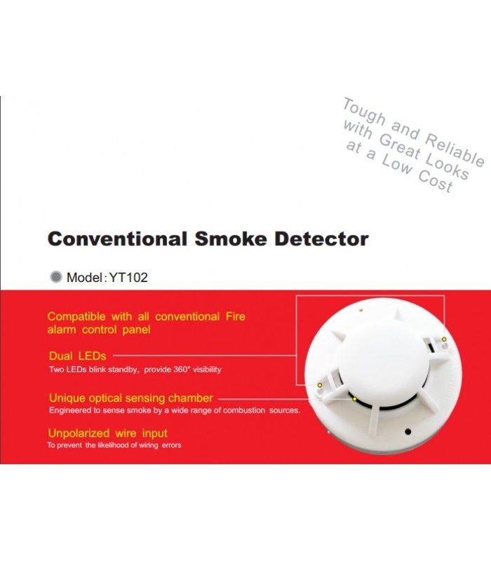85000301 Alarma Detector de Humo YT102C - Imagen 1