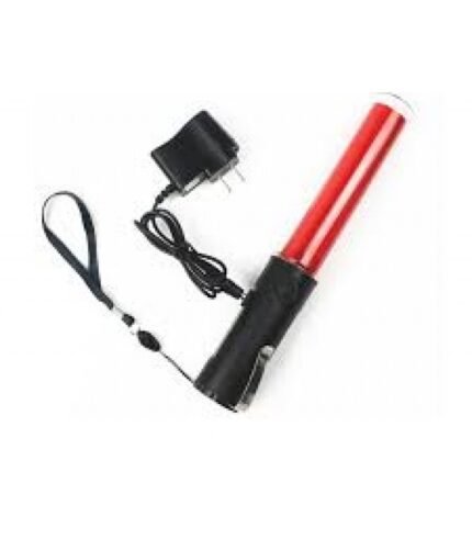 Barra Control de Tráfico Roja Recargable