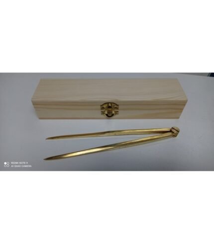 Compás Punta Seca Caja de Madera